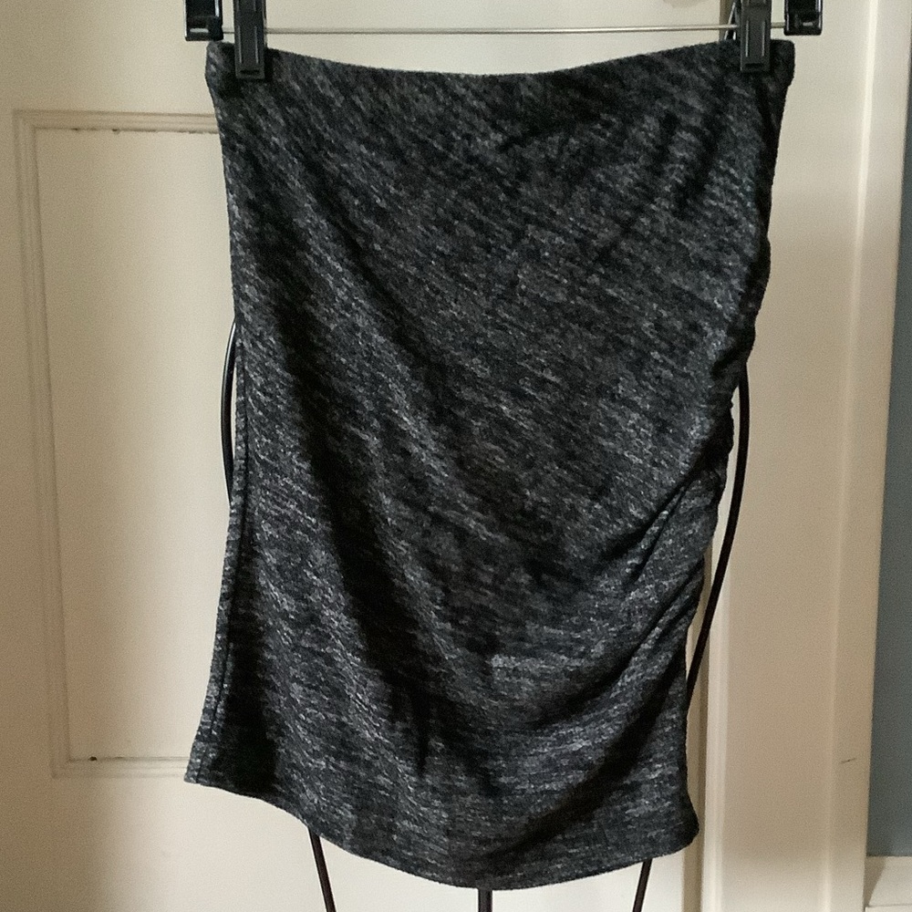 BR Asymmetric Knit Skirt